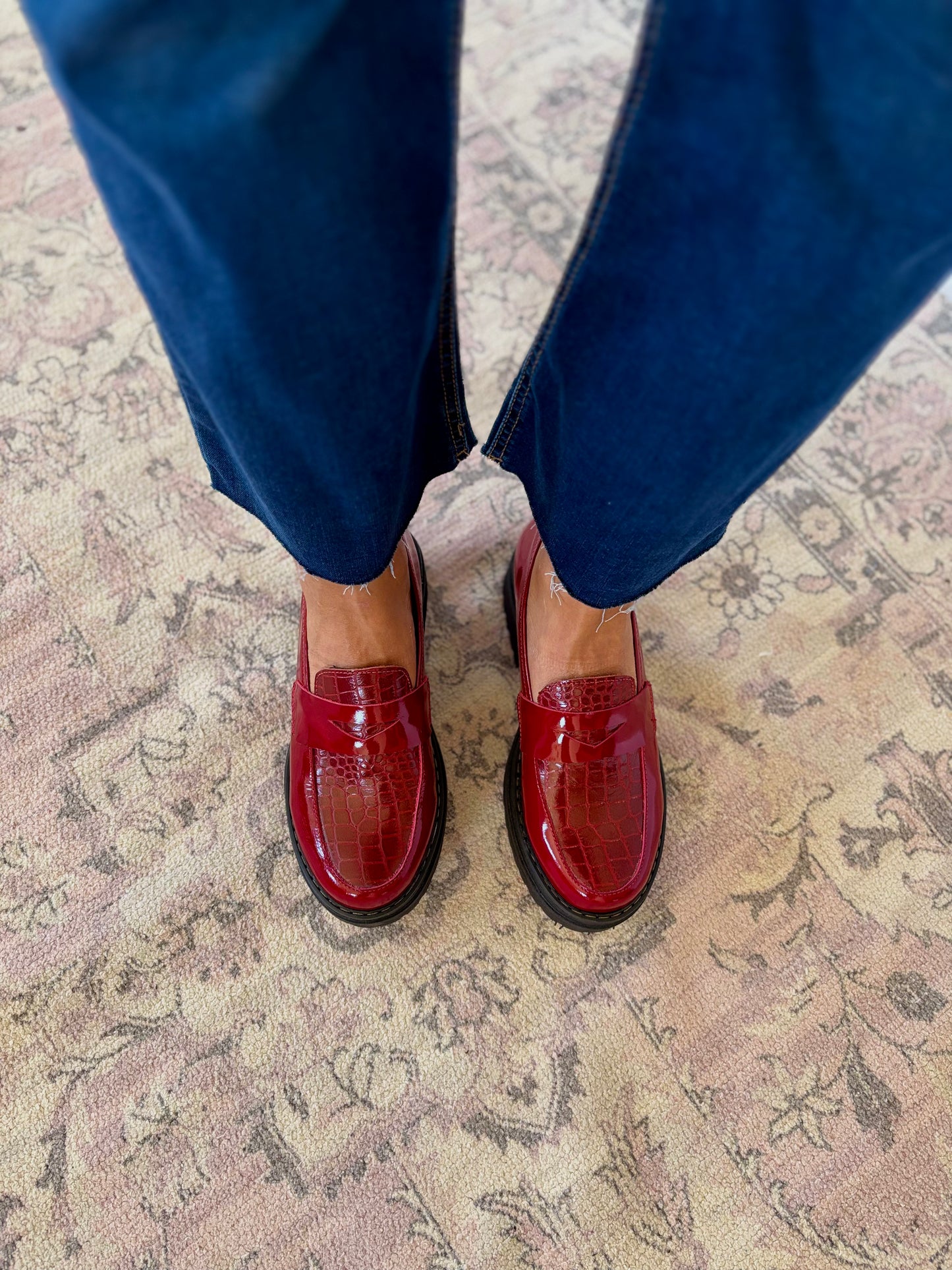 Mocasin Alberta Burdeo
