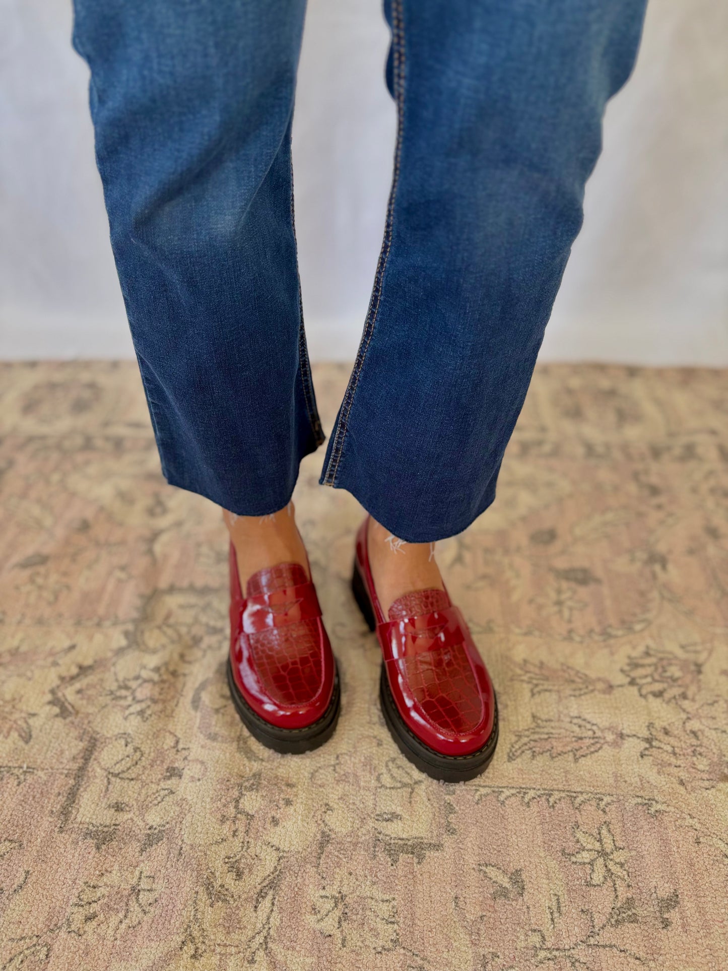 Mocasin Alberta Burdeo