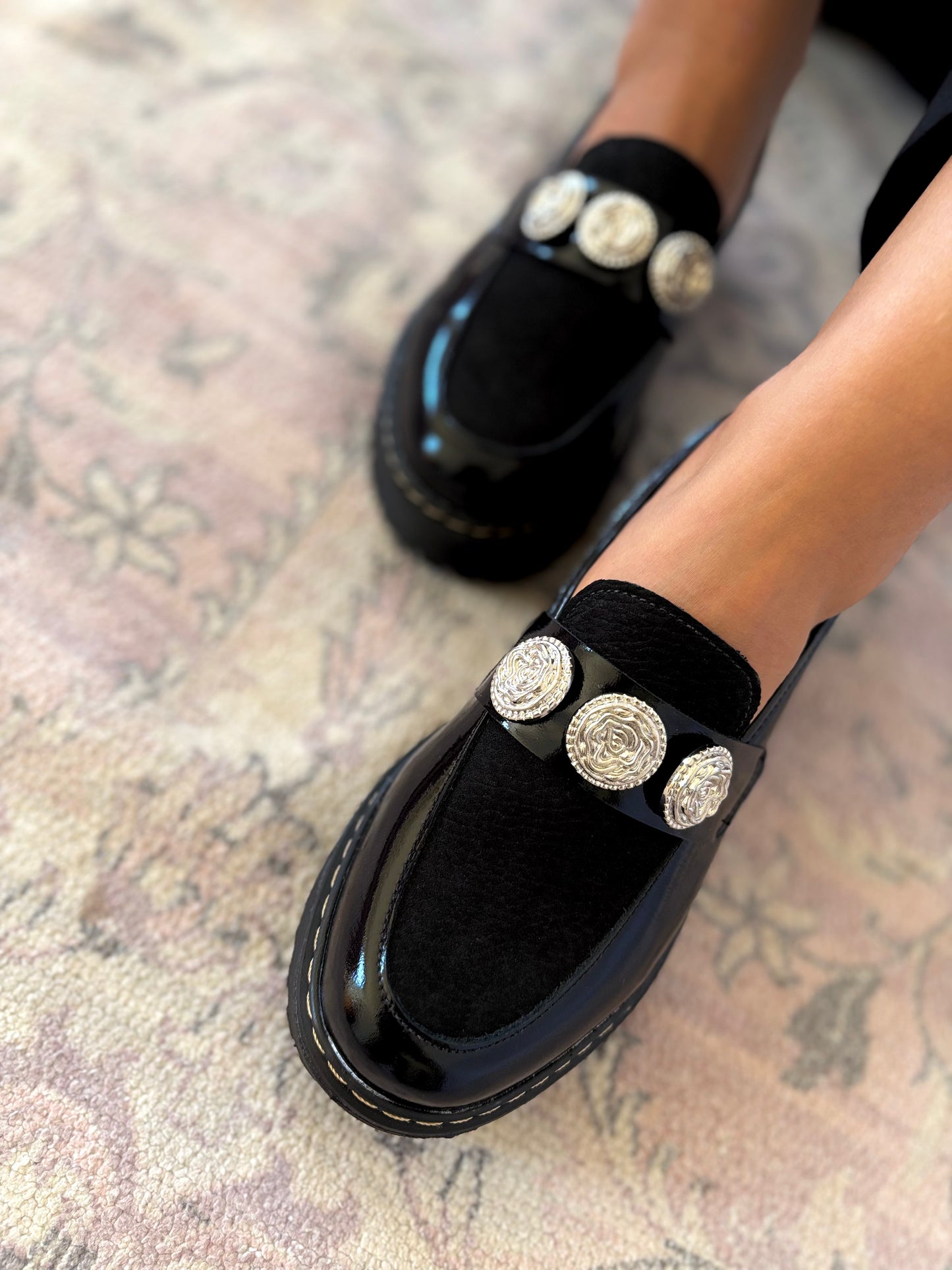 Mocasín Petra Negro