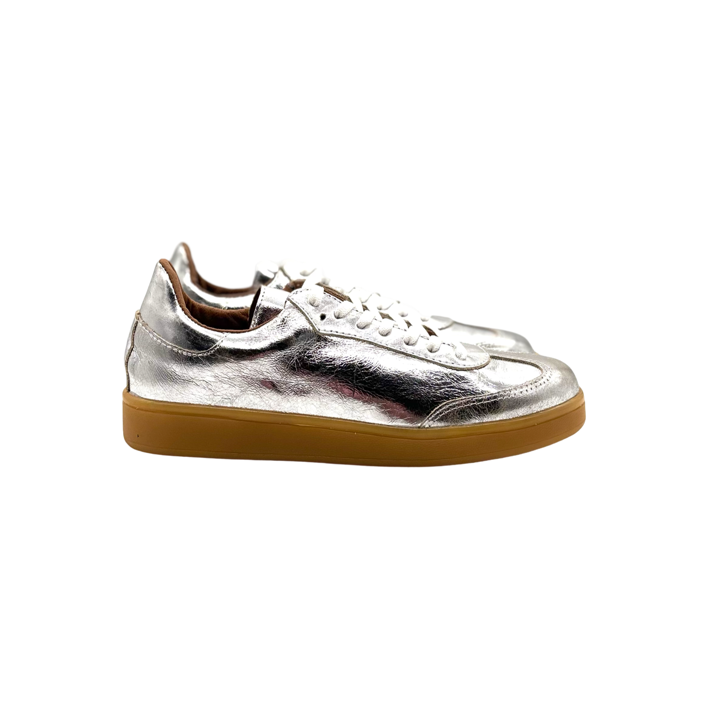 Zapatillas Adriana Plateada