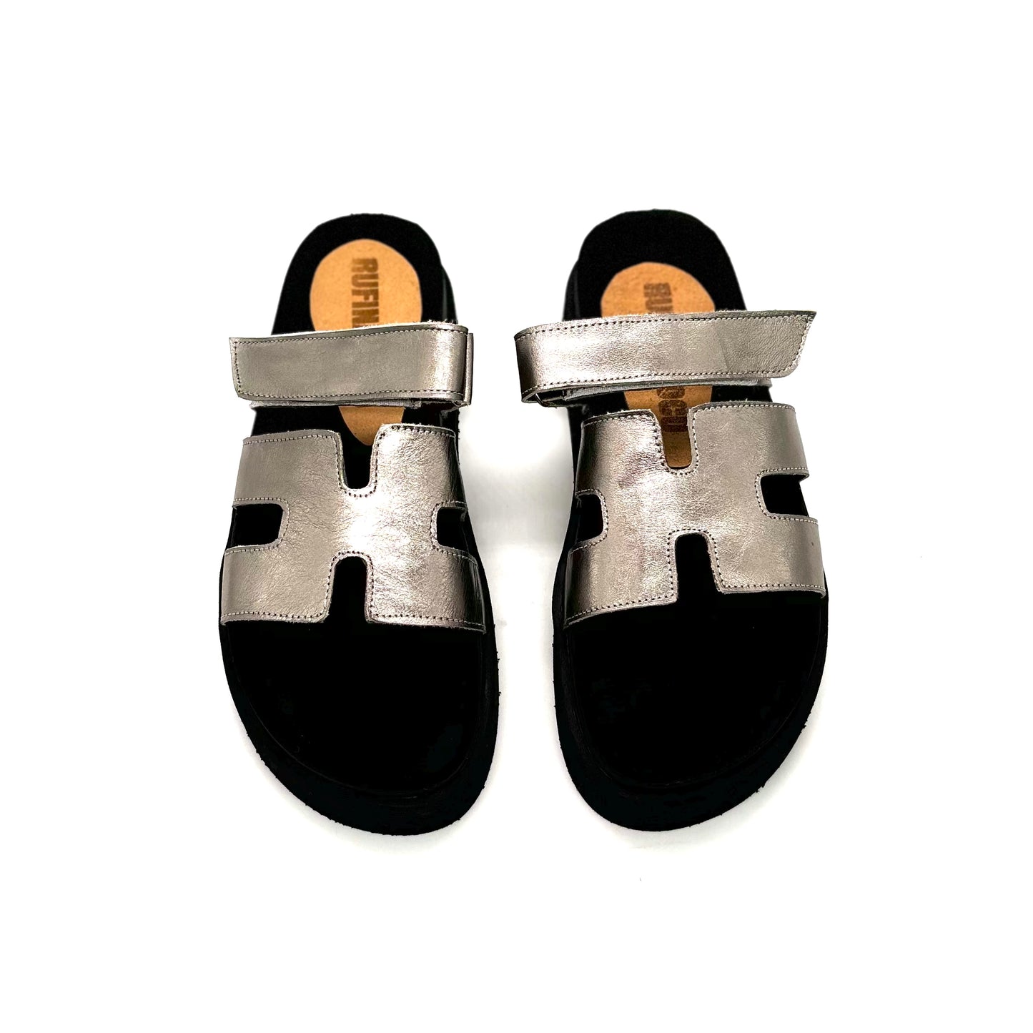 Sandalias Estela Plateada