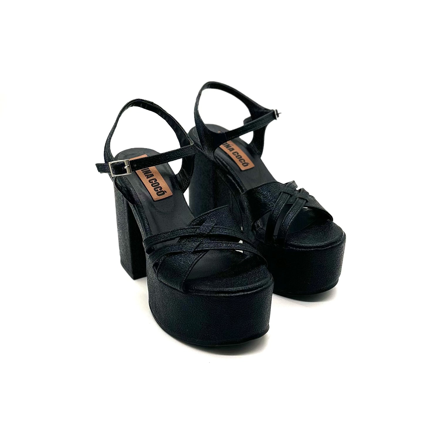 Sandalias Pastora Negro