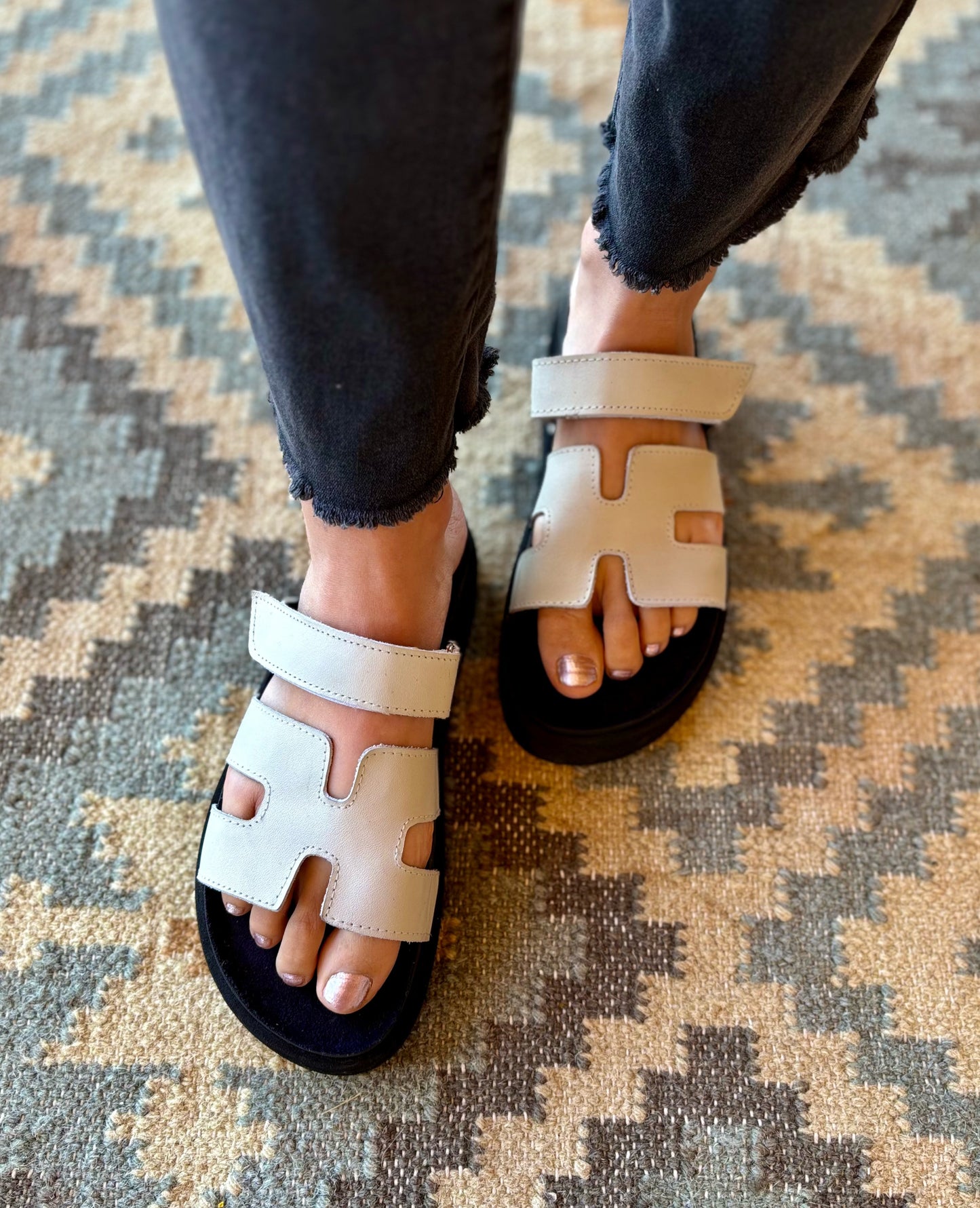Sandalias Estela Blanco