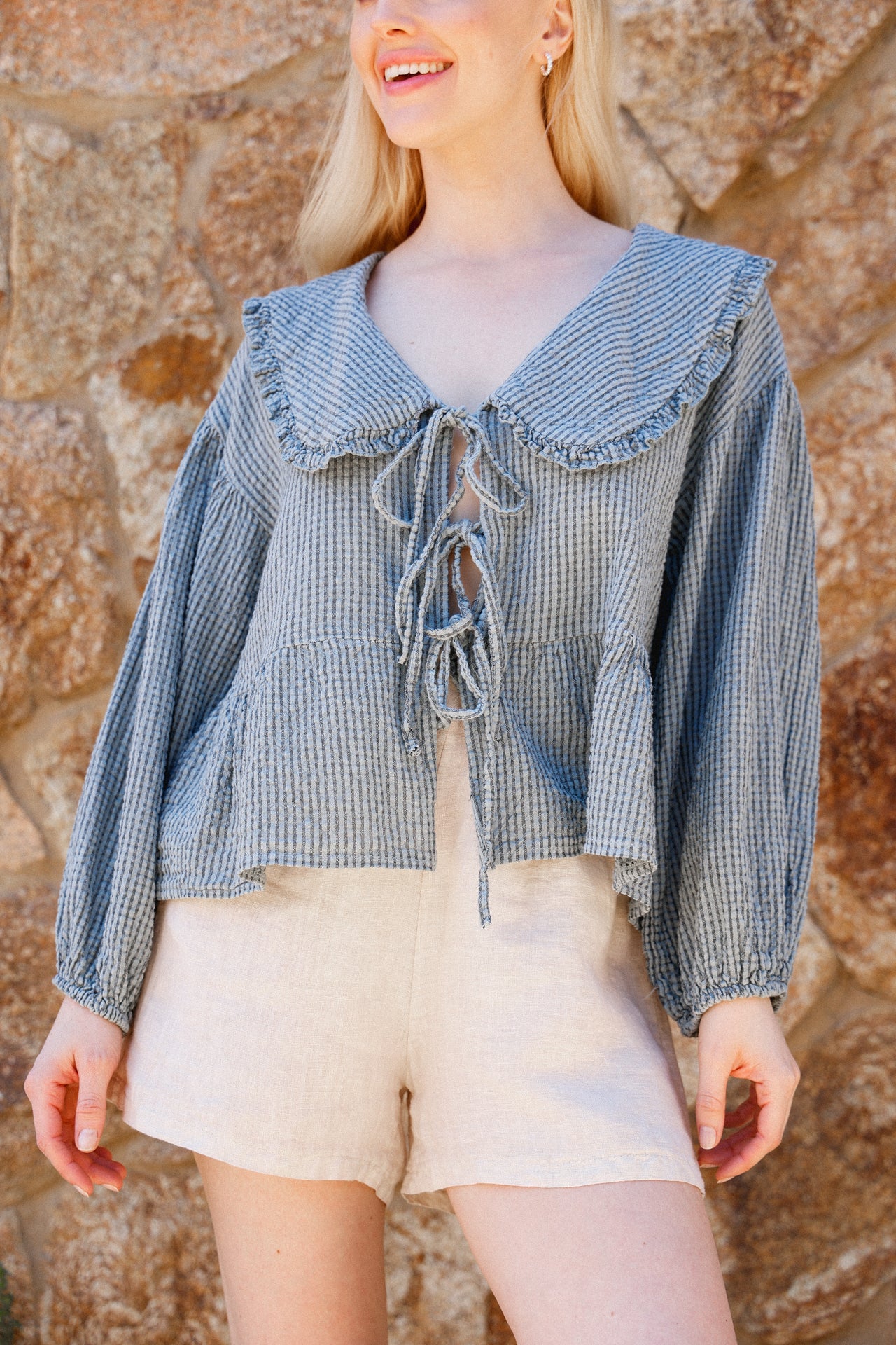 Blusa Florencia Petróleo