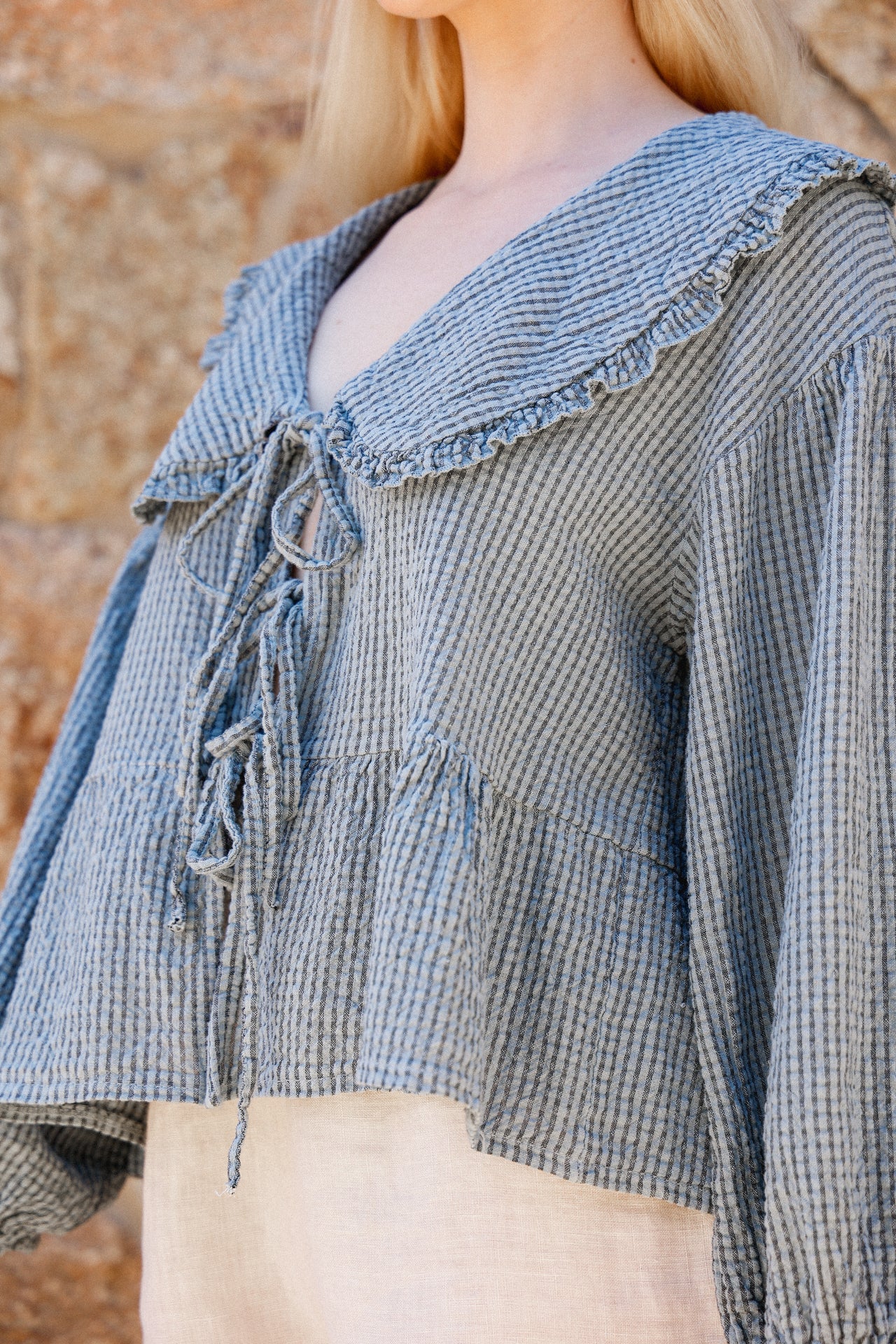 Blusa Florencia Petróleo