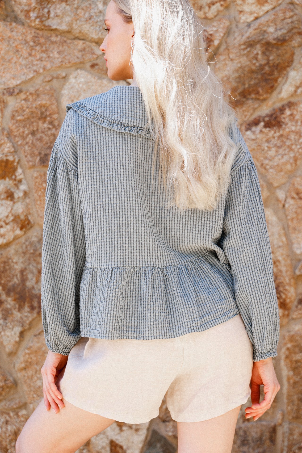 Blusa Florencia Petróleo