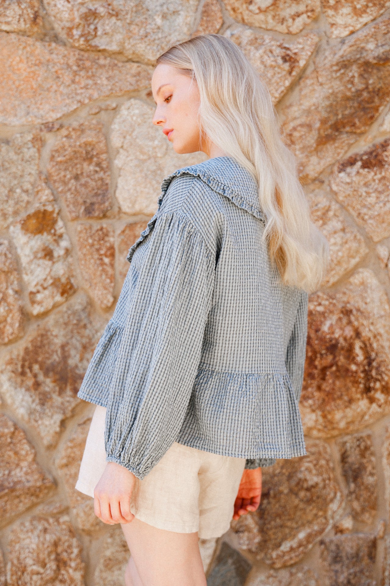 Blusa Florencia Petróleo