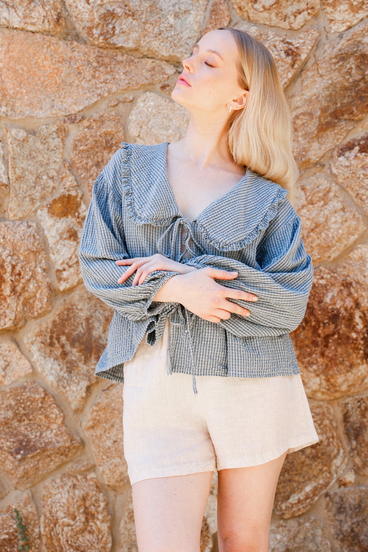 Blusa Florencia Petróleo