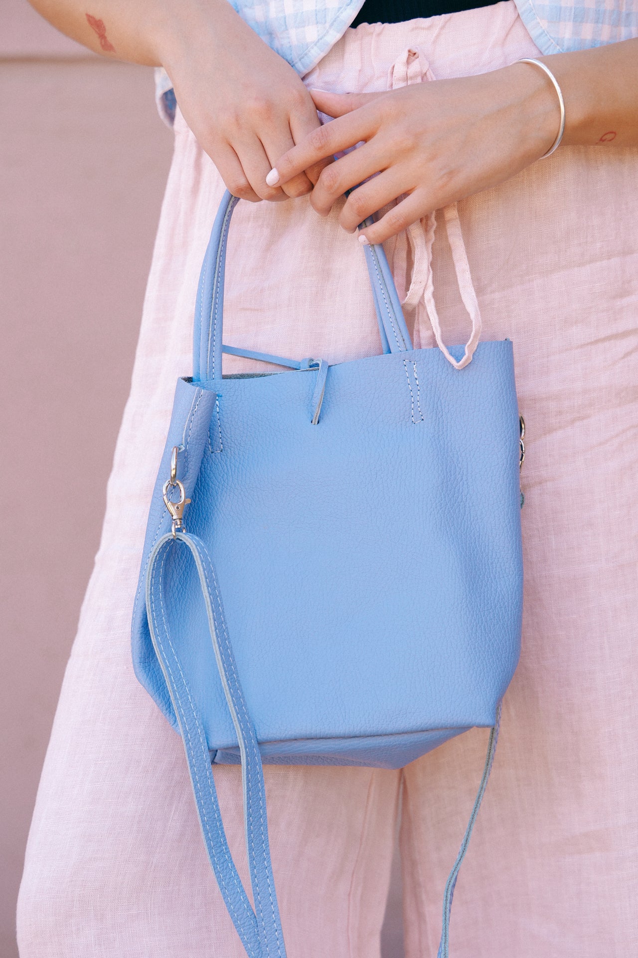 Cartera Lucca Celeste
