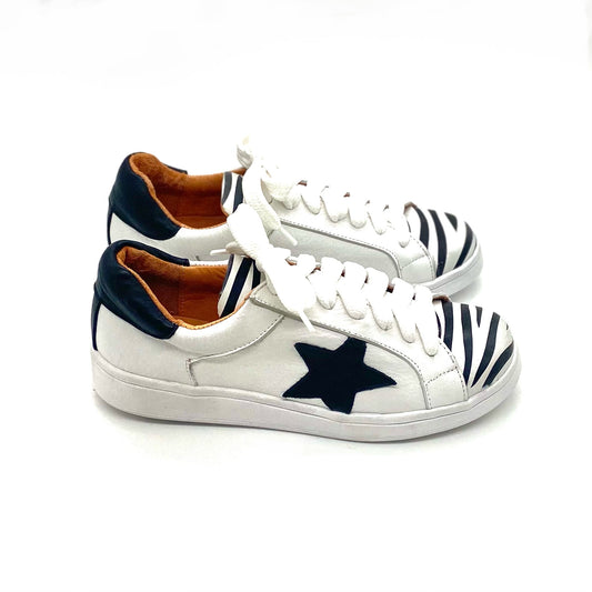 Zapatillas Vicenta Blanca Cebra