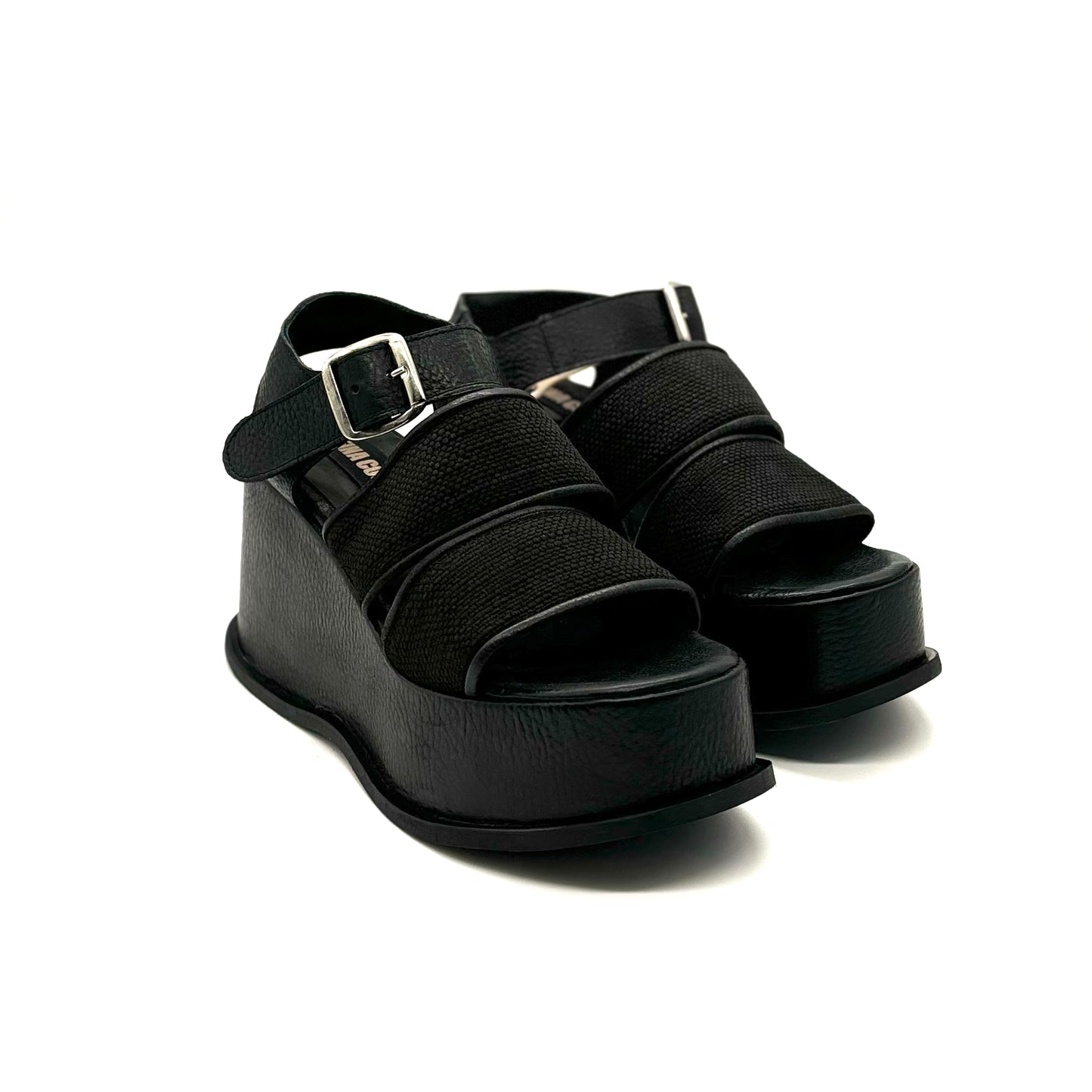 Sandalias Mia Negro Cuero