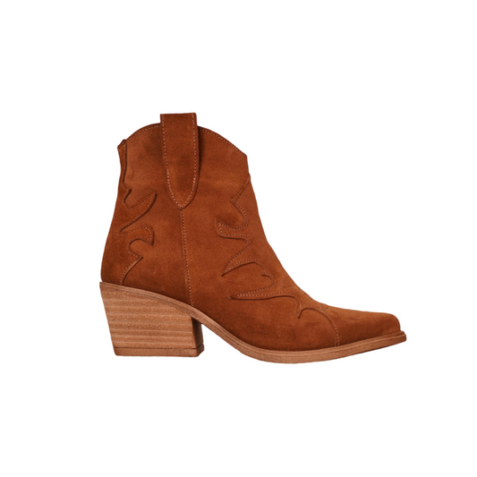 Botín Teresa Camel Cuero
