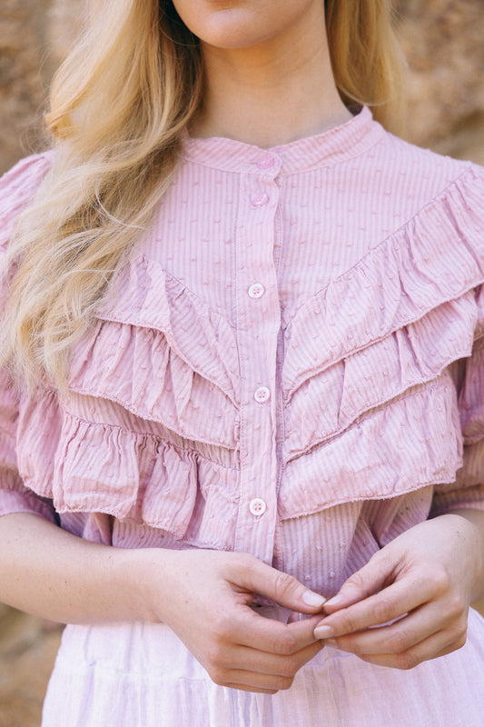 Blusa Andalucía Rosado