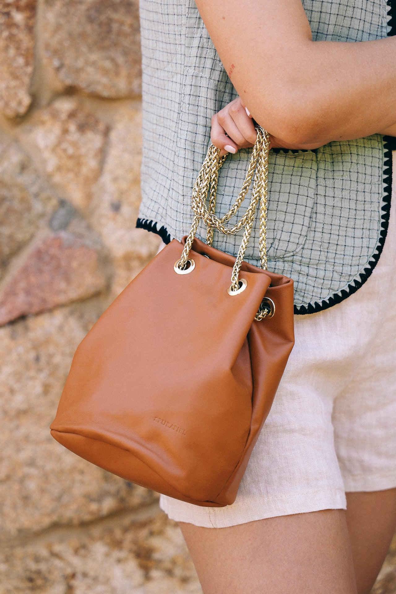 Cartera Genova Camel