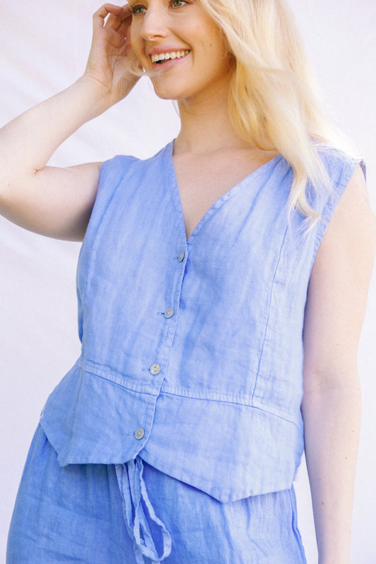 Blusa Venecia Celeste