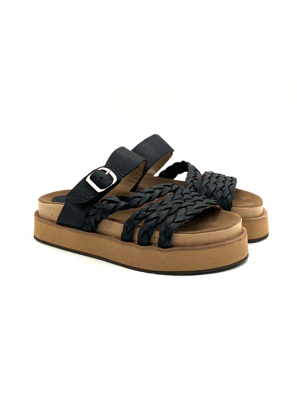 Sandalias Maya Negro